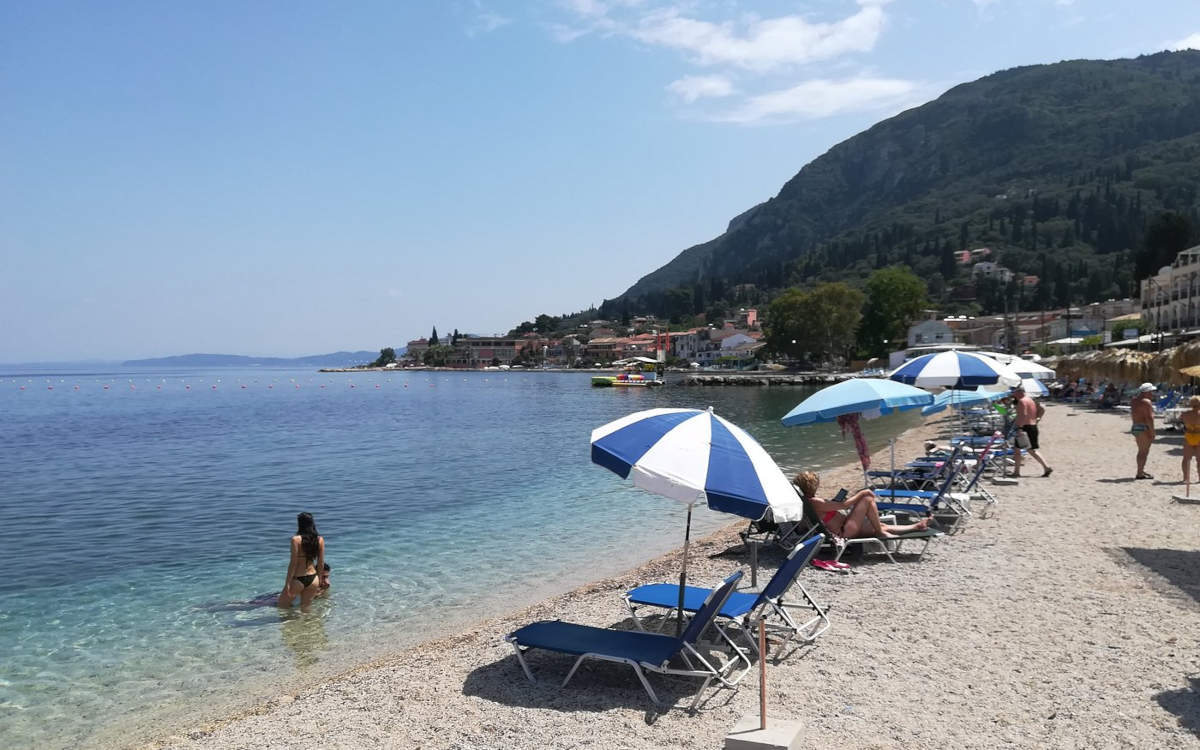 Benitses Corfu Beach